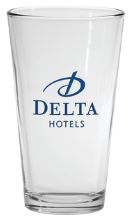 16 oz Custom Plastic Pint Glass - (Minimum Qty 50) main image
